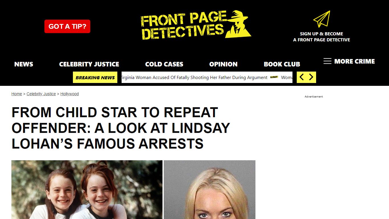 Here is a recap of the various arrests for actress Lindsay Lohan